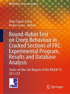 cover image of Round-Robin Test on Creep Behaviour in Cracked Sections of FRC